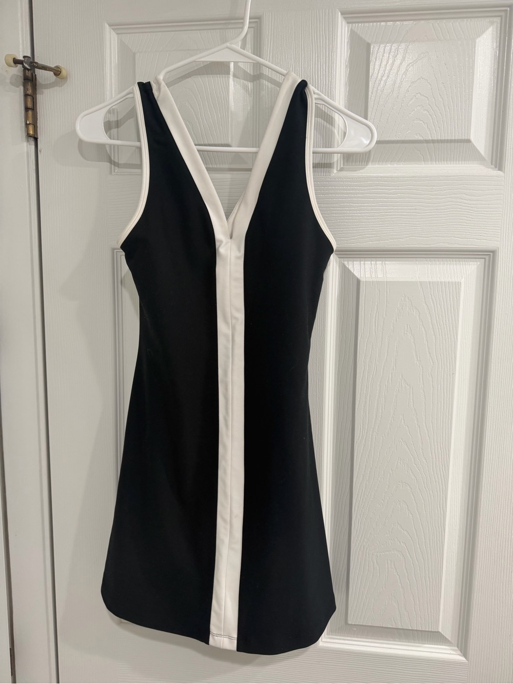 Abercombie YPB sculptLUX V-Neck Mini Dress